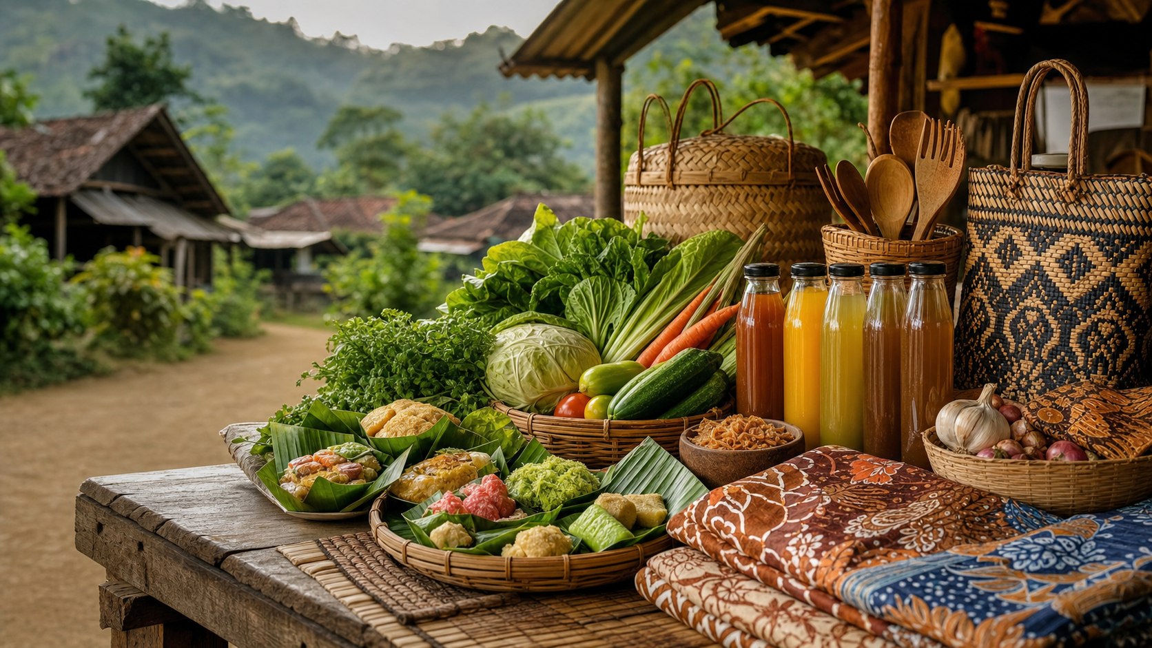 Belanja Produk Lokal, Majukan Desa Gogik